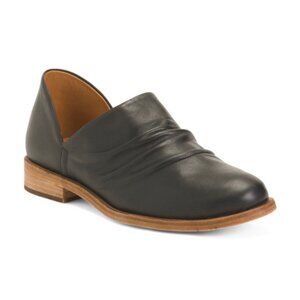 BEEK Leather Puffin Slip On Shoes
